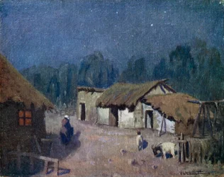 Une nuit au clair de lune en Argentine centrale